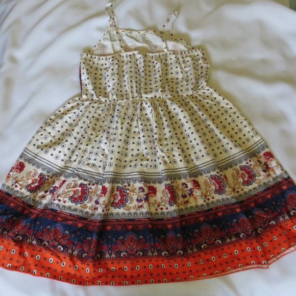 4/$14 NWT girls PAISLEY party DINNER boho DRESS dance FANCY SIZE 11-12 EASTER - Picture 7 of 8